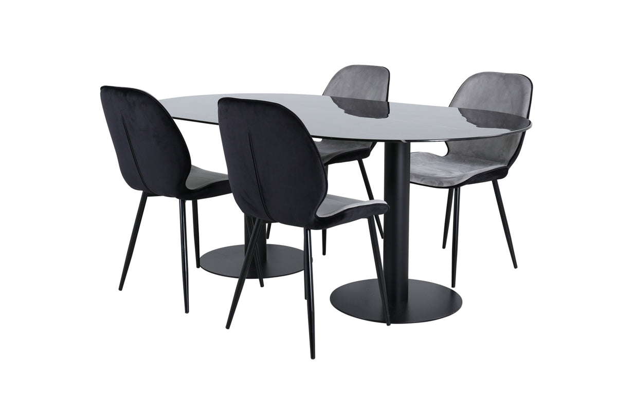 Oval Dining Set