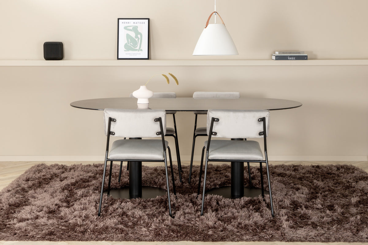 Oval Dining Set