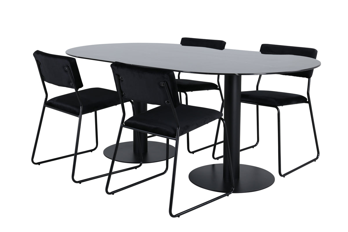 Oval Dining Set