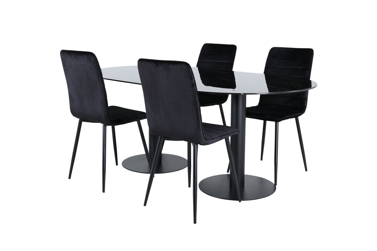 Oval Dining Set