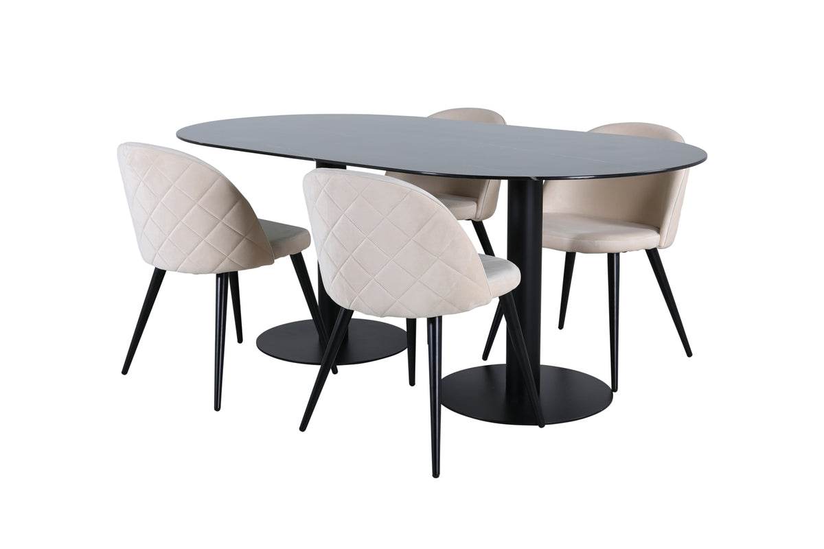 Oval Dining Set