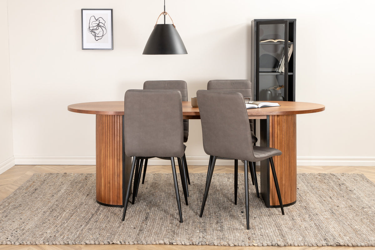 Oval Dining Set