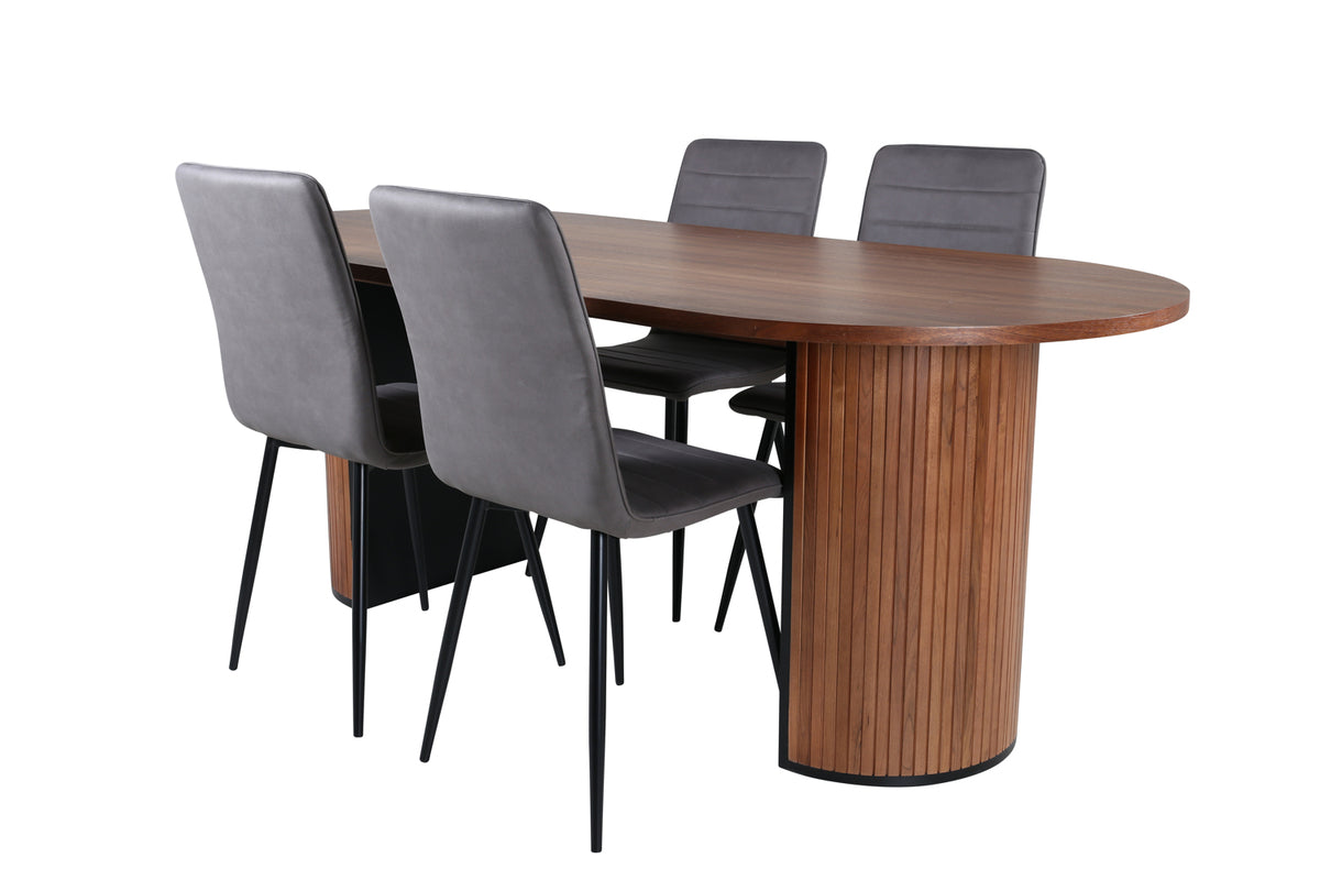 Oval Dining Set