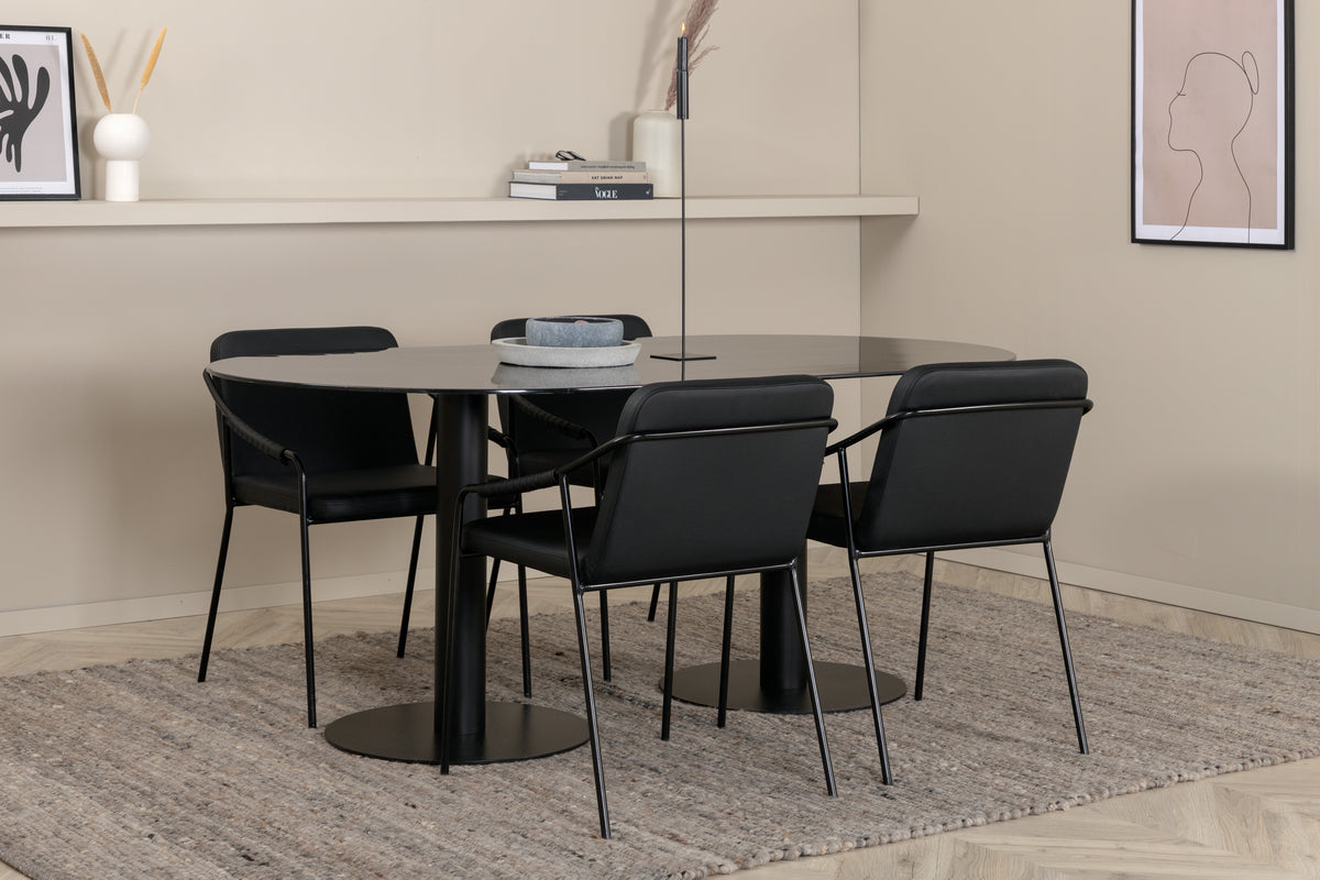 Oval Dining Set