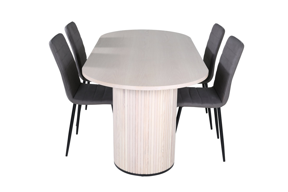 Oval Dining Set