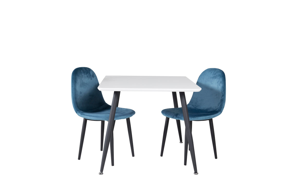Kids Chair Blue + Kids Table 60 x 80